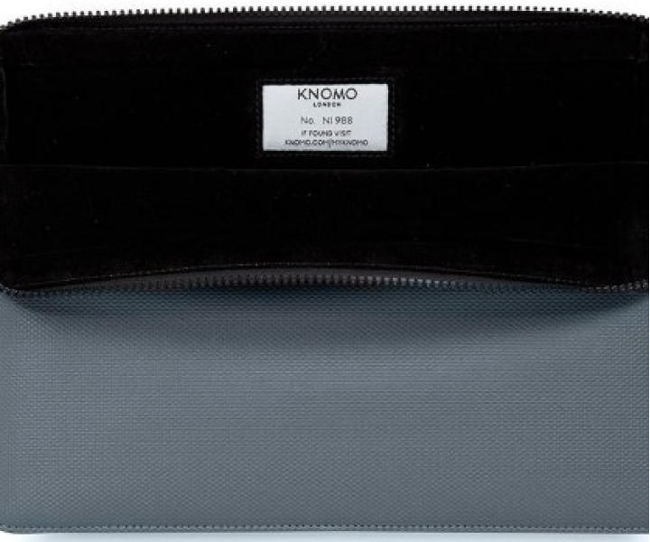 Чохол Knomo Geometric Embossed Laptop Sleeve Silver for Macbook 12 (KN-14-209-SIL)